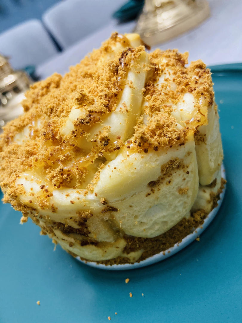 肉松手撕面包—超软会爆浆的面包哟