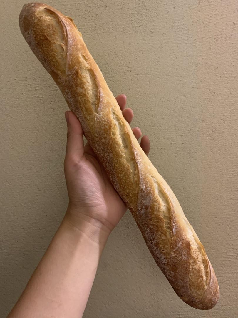 【家庭版】小烤箱法棍 （自制蒸汽）