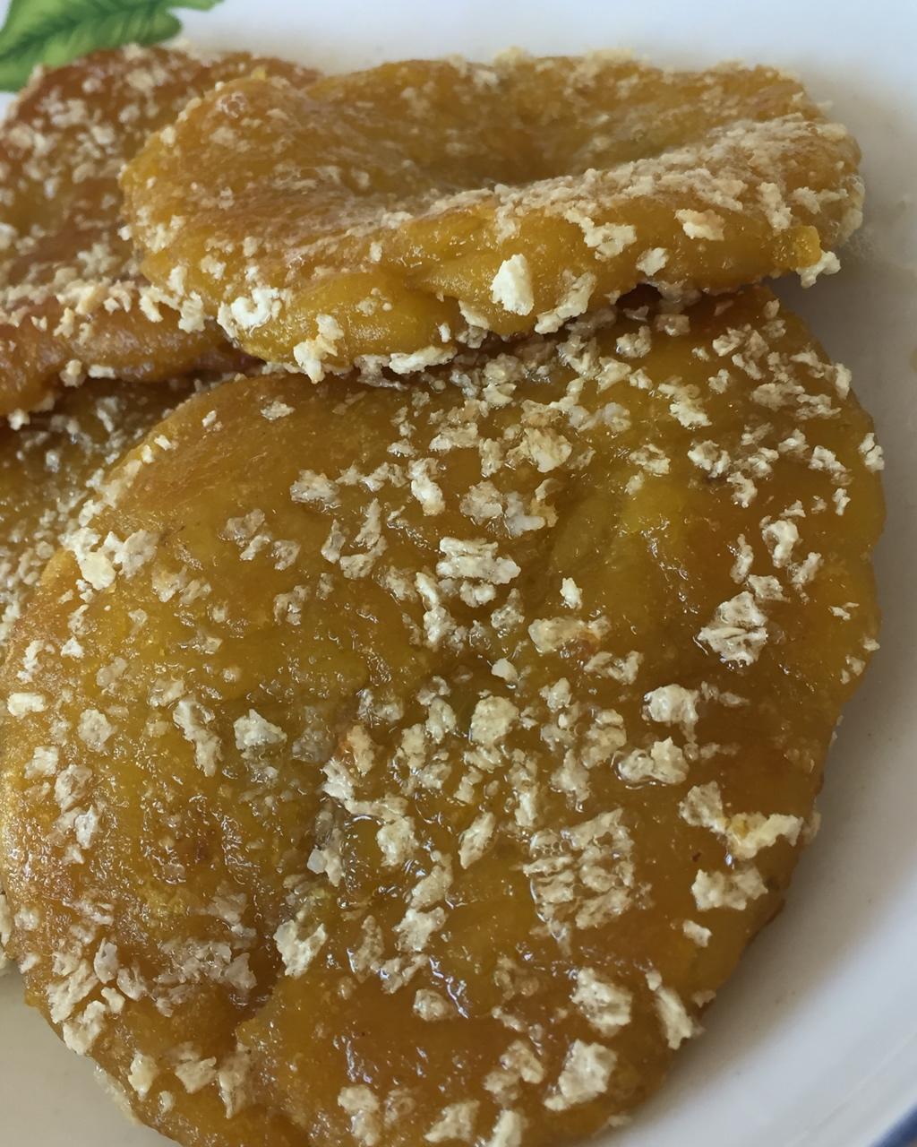 雪花南瓜饼
