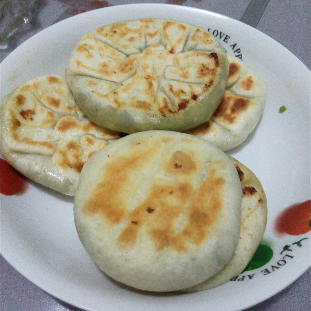 薄皮韭菜饼