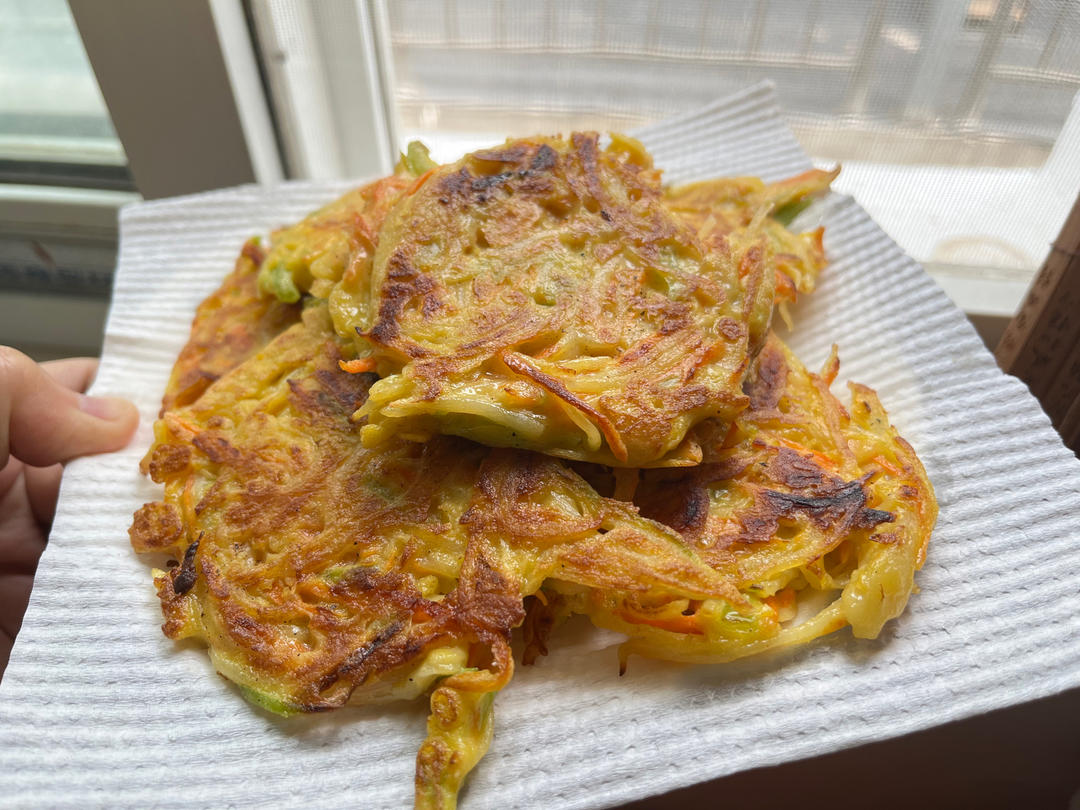 土豆饼(土豆胡萝卜丝饼)