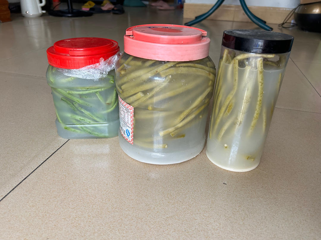 自制酸豆角（史上最简单三天完成）