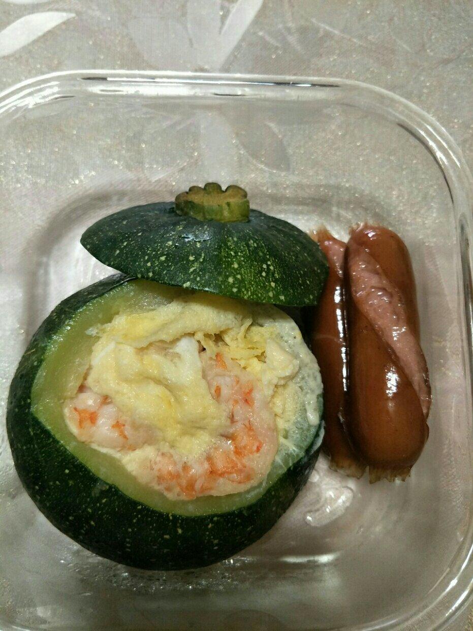 贝贝小南瓜蛋羹