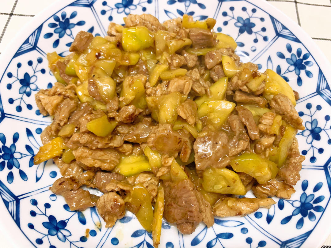 西葫芦炒肉