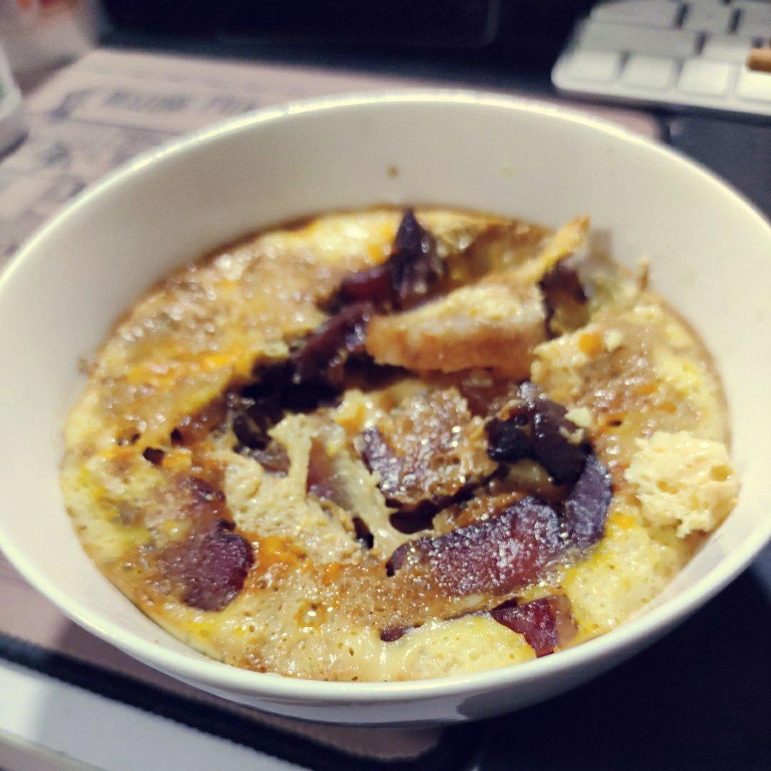 咸肉蒸蛋