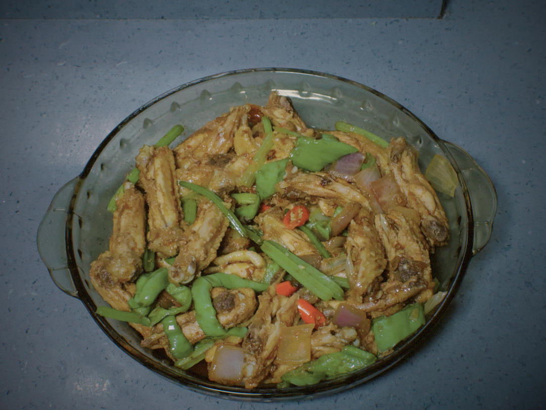 ✅挑战365天晚餐不重样第118天:干锅鸡翅‼️