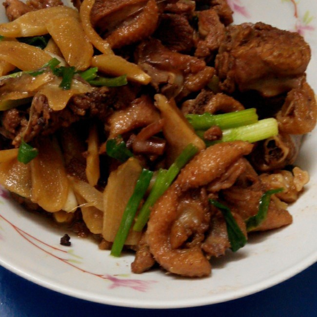 子姜焖鸭