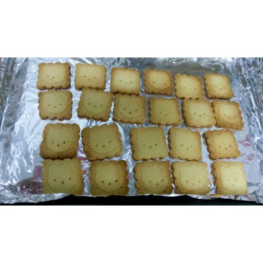 如何做出图案清晰的——卡通小饼干