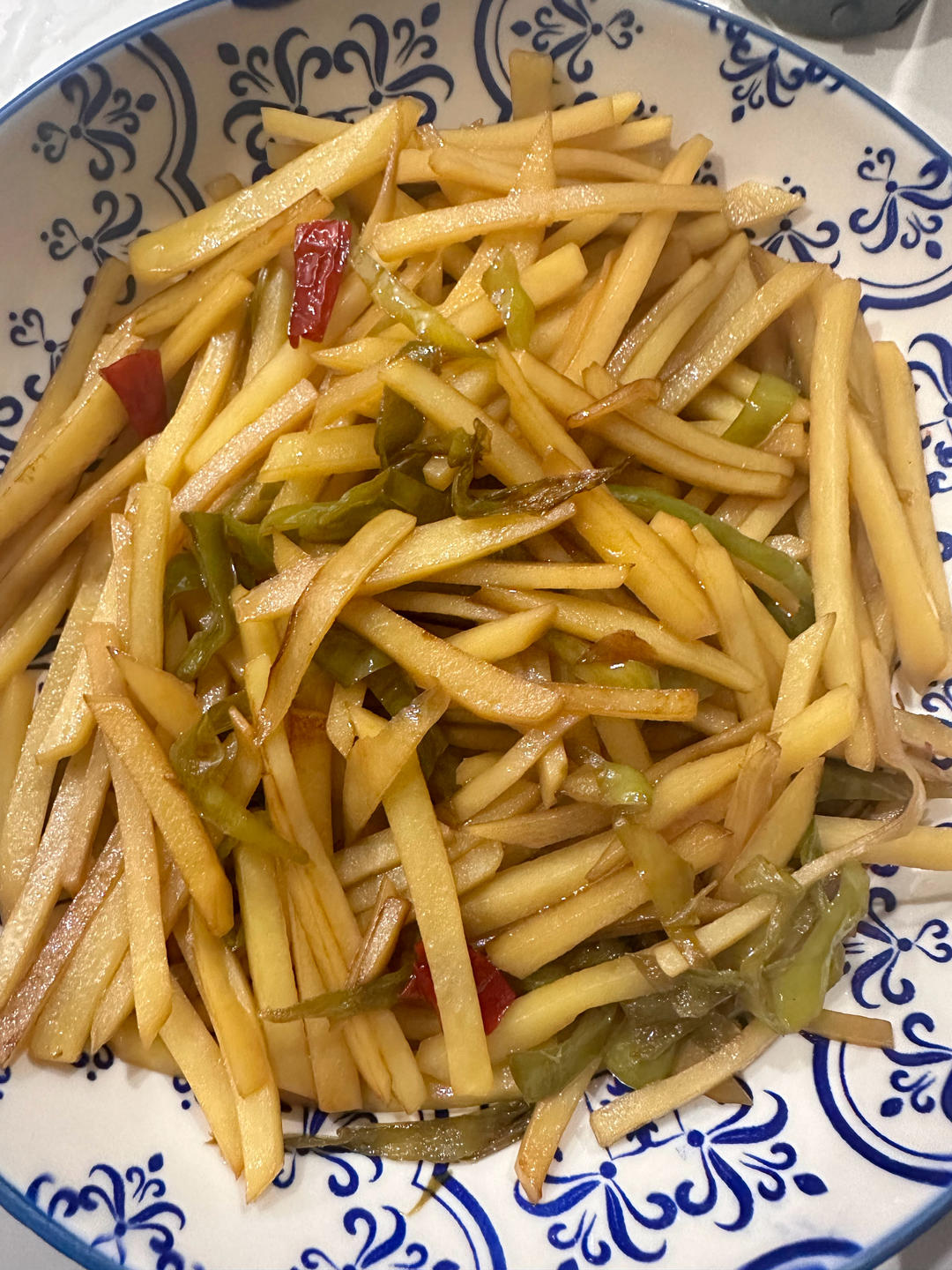 酸辣土豆丝的家常做法 超级下饭