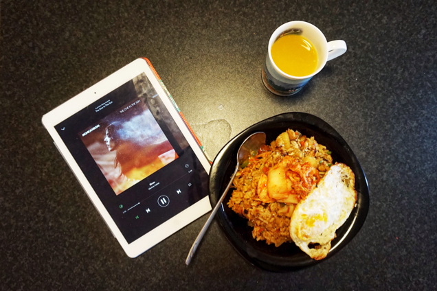 傻瓜版酱油炒饭