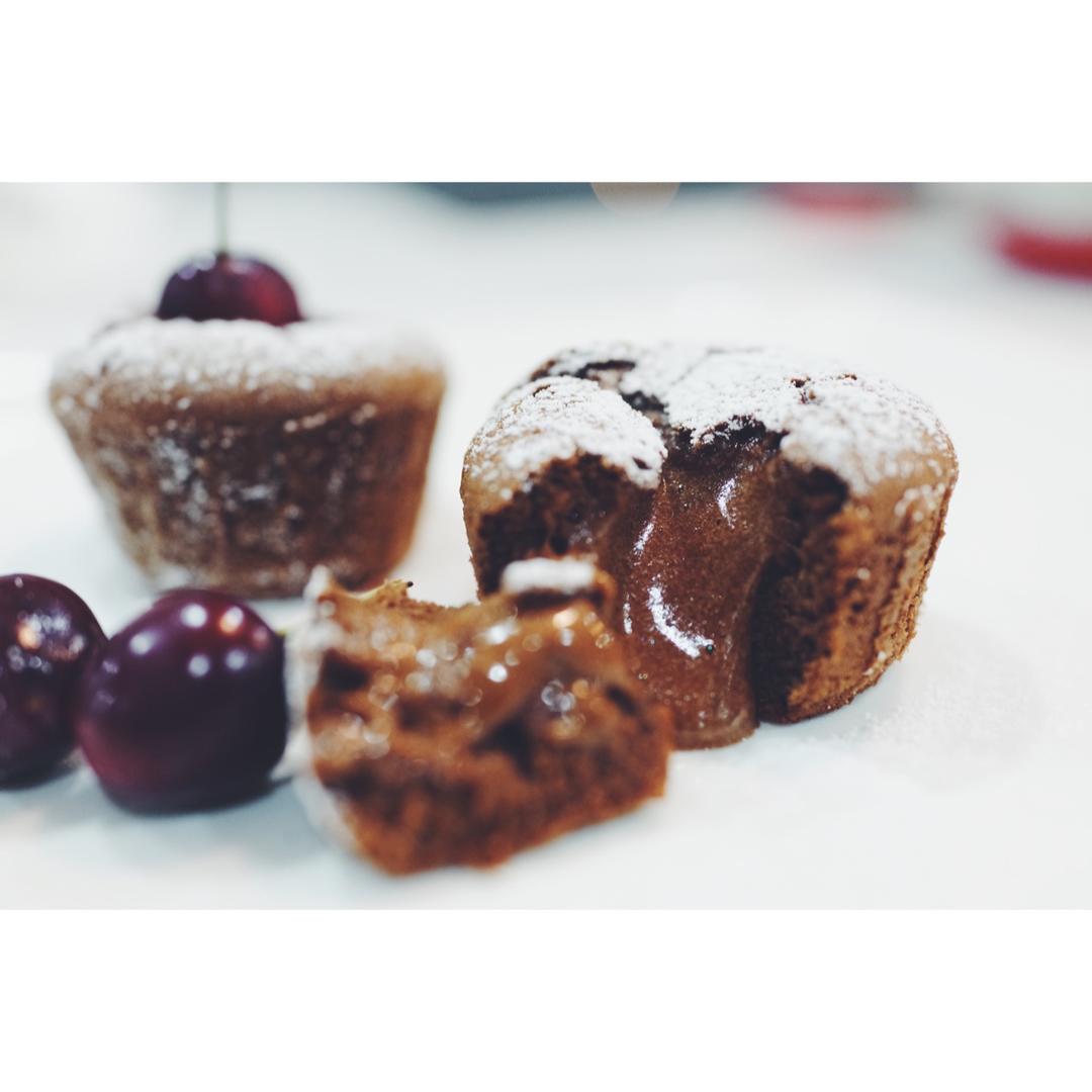 巧克力熔岩蛋糕(全图文超简单)