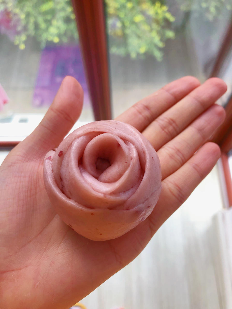 玫瑰花馒头