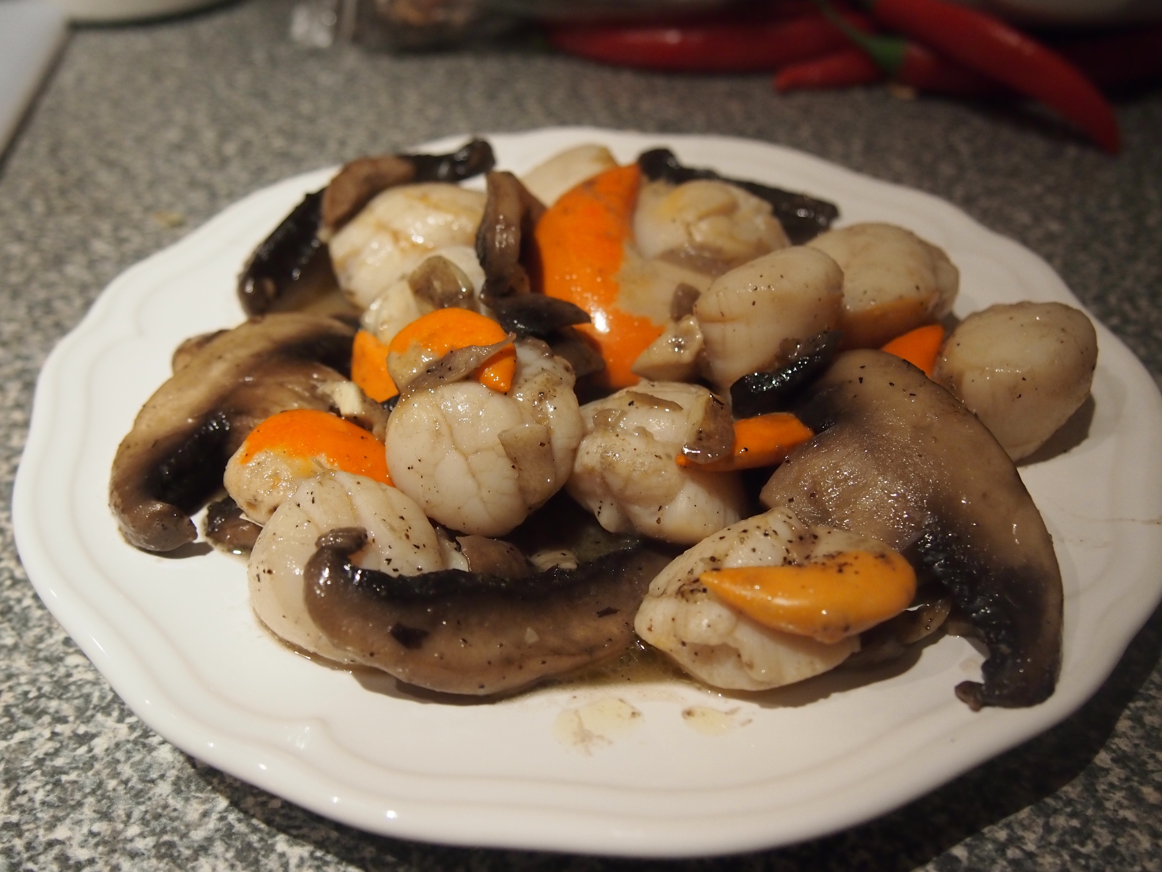 双菇蒜煎扇贝- 孤独的美食家ep9