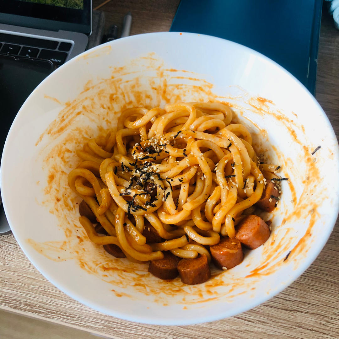 简单快手💯韩式乌冬面