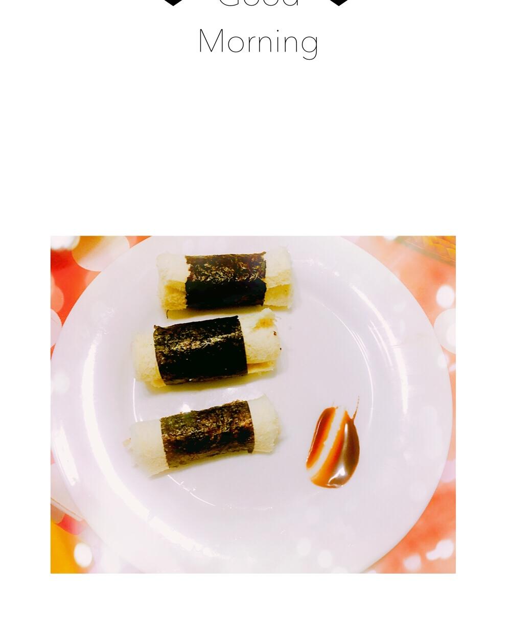 吐司海苔卷