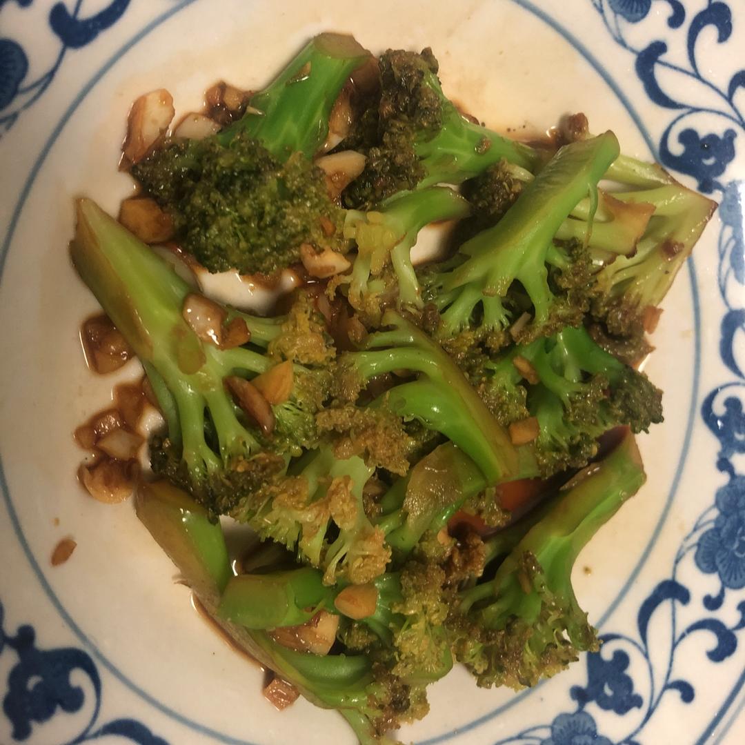 蚝油蒜蓉西兰花