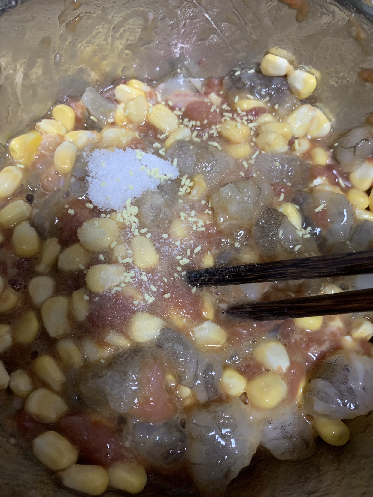 虾仁🍤玉米🌽猪肉馅饺子🥟的做法 步骤6
