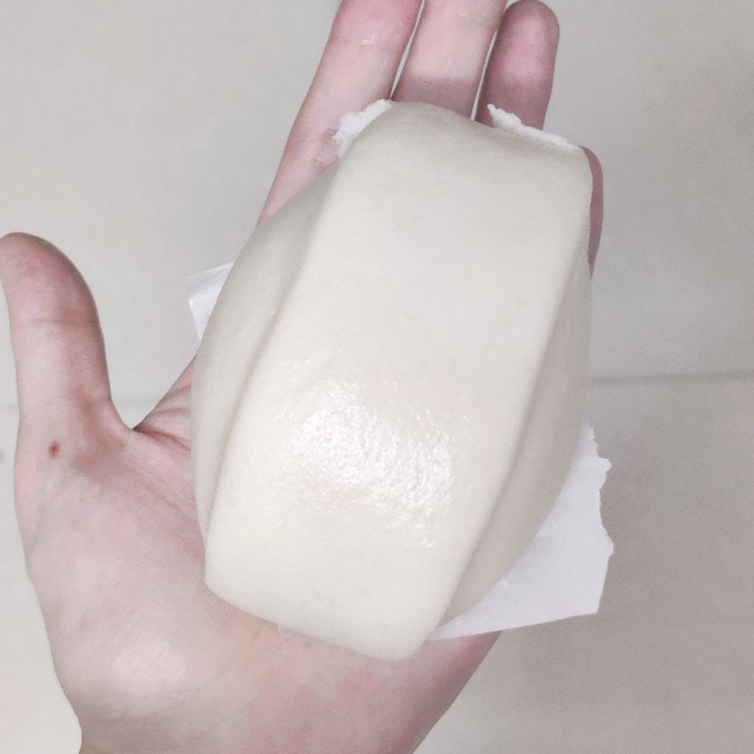 光滑且细腻的奶香馒头（一次发酵）
