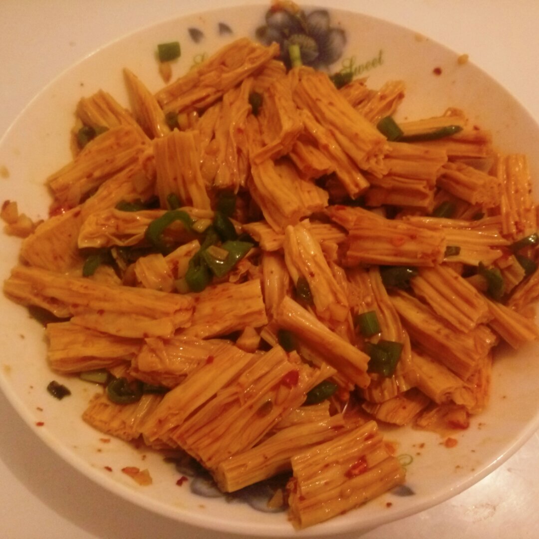凉拌腐竹