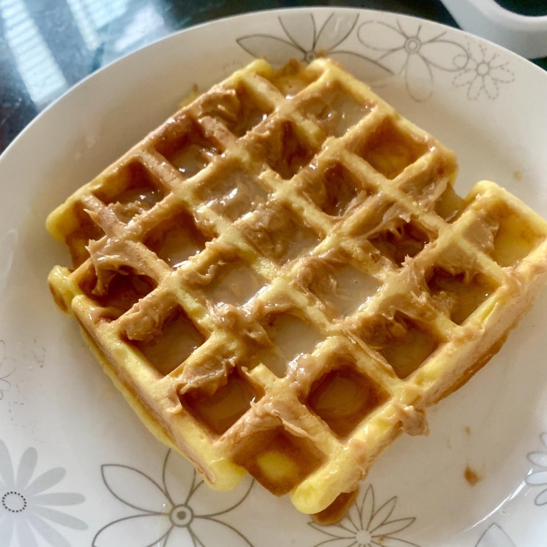 拒绝泡打粉的华夫饼方子