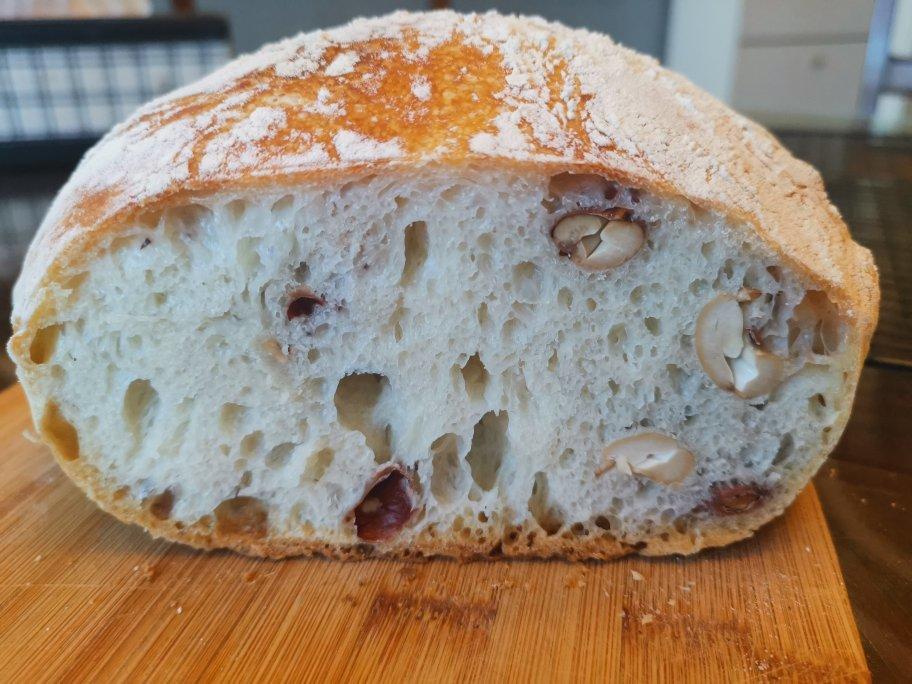 欧包/乡村面包-无油不用揉 No Knead Bread