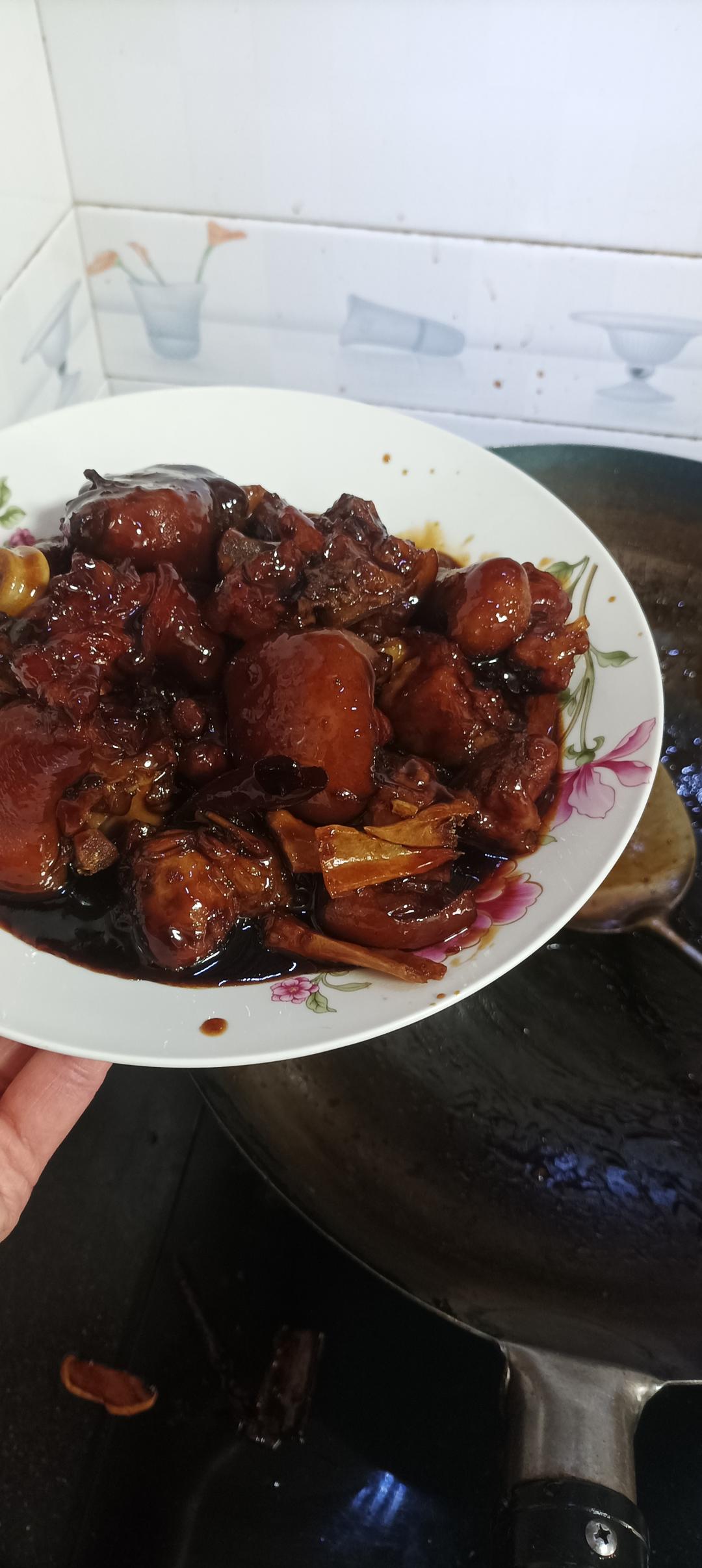 老丁的私房菜－红烧猪蹄