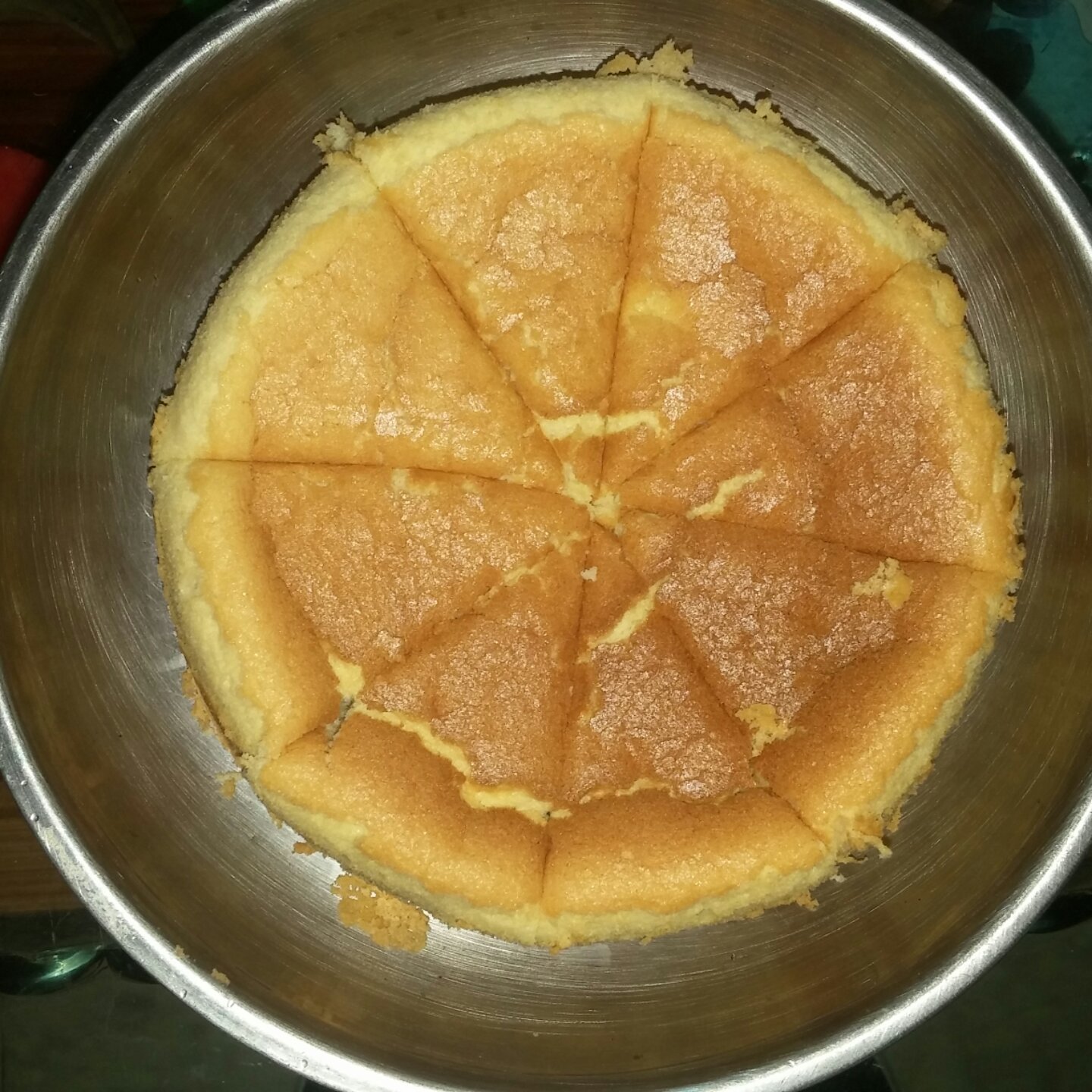 6寸原味戚风蛋糕
