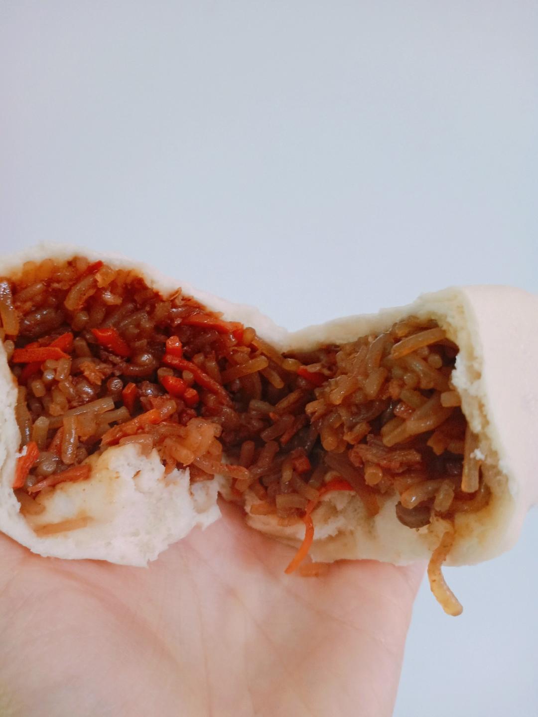 比肉还好吃的白萝卜粉条包子❗️（内附调馅方法）