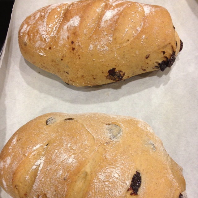 蔓越莓全麦黑糖面包