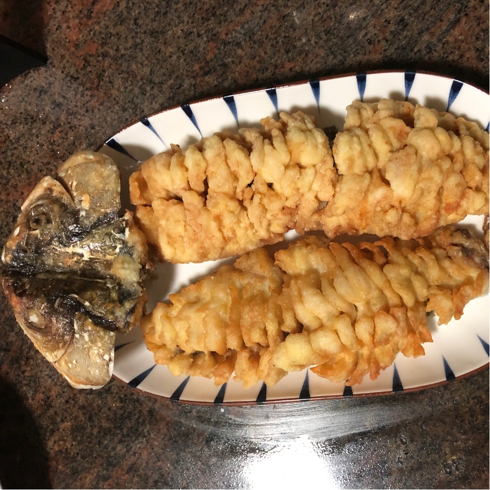 家常版一鱼两吃「松子鱼」+「椒盐鱼骨」的做法 步骤5