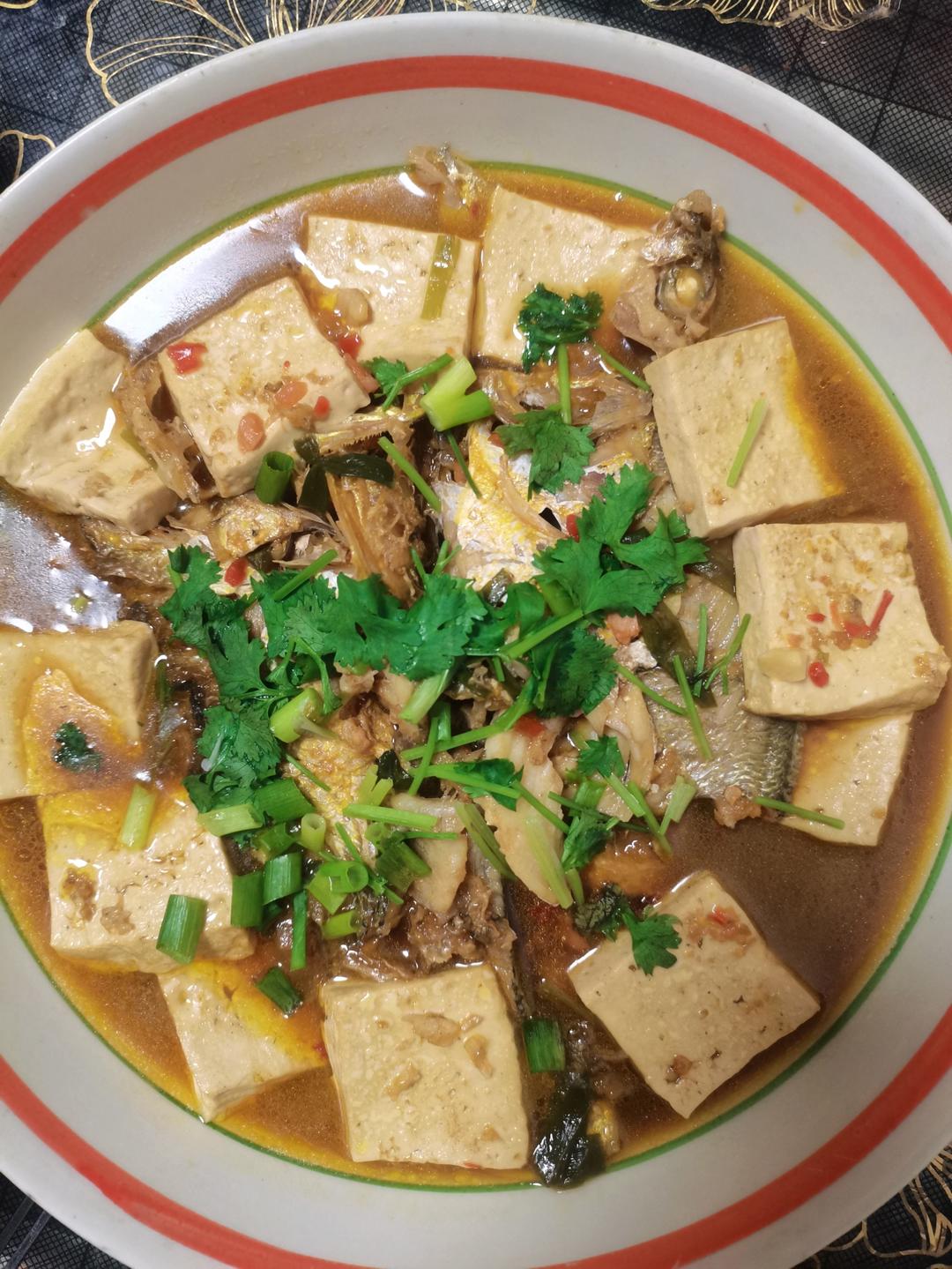 黄鱼烧豆腐