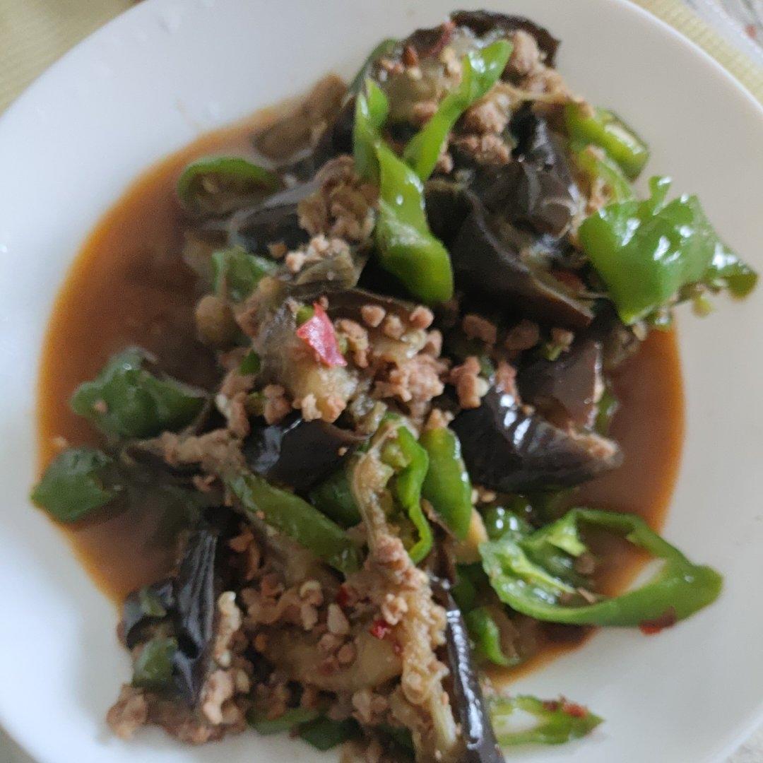 红烧肉沫茄子