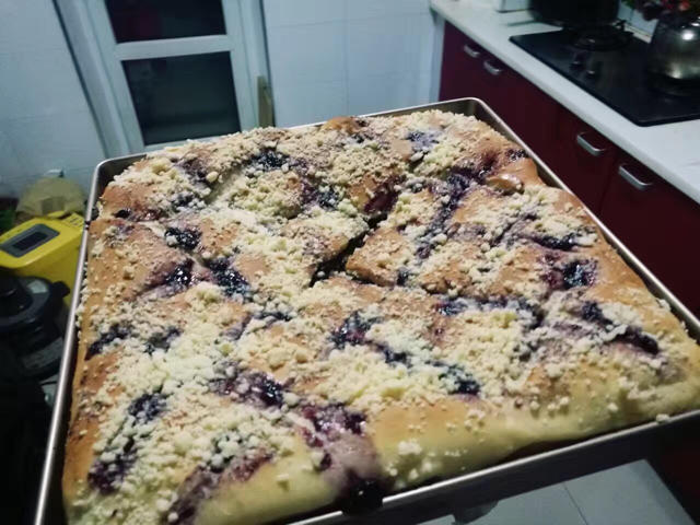 红豆奶排包