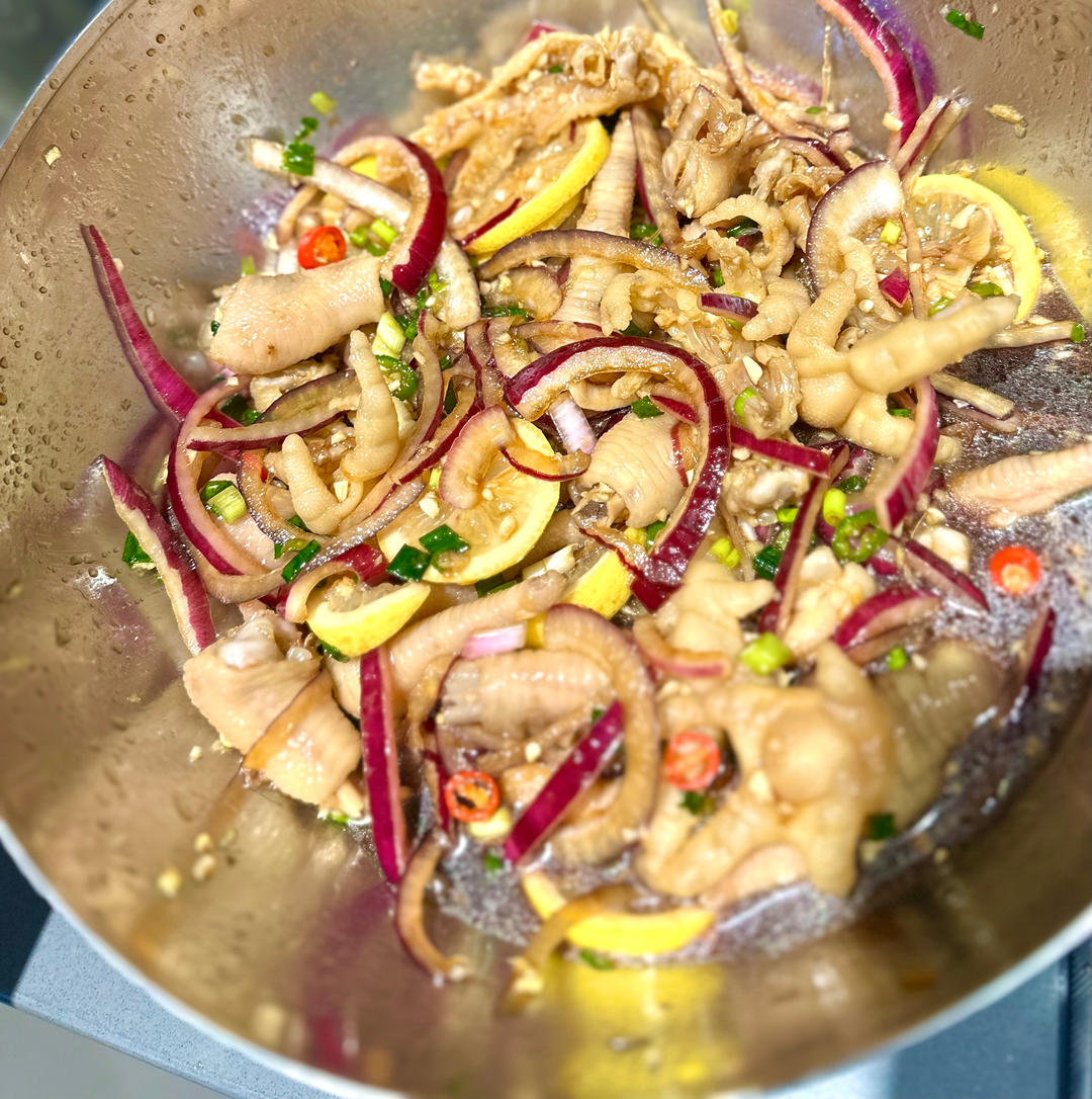 【柠檬酸辣鸡爪】自制超级无敌美味的网红鸡爪