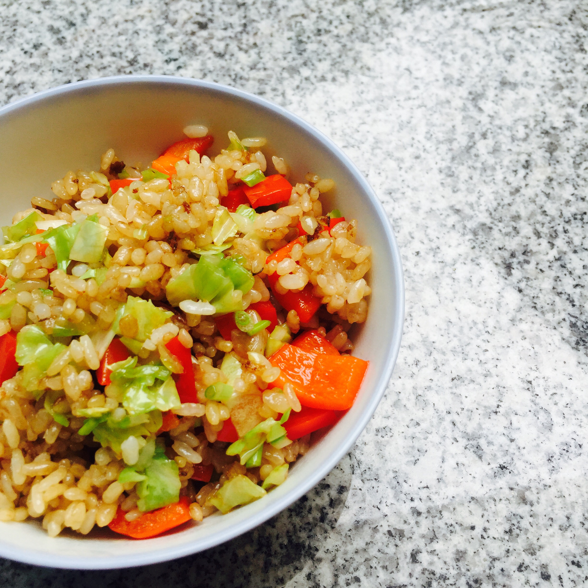 酱油素炒饭
