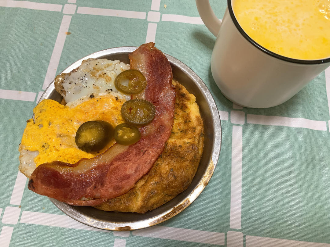 🥓Dutch Baby | 咸口培根太阳蛋荷兰松饼