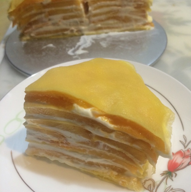 芒果千层蛋糕，100%成功告别煎皮无能