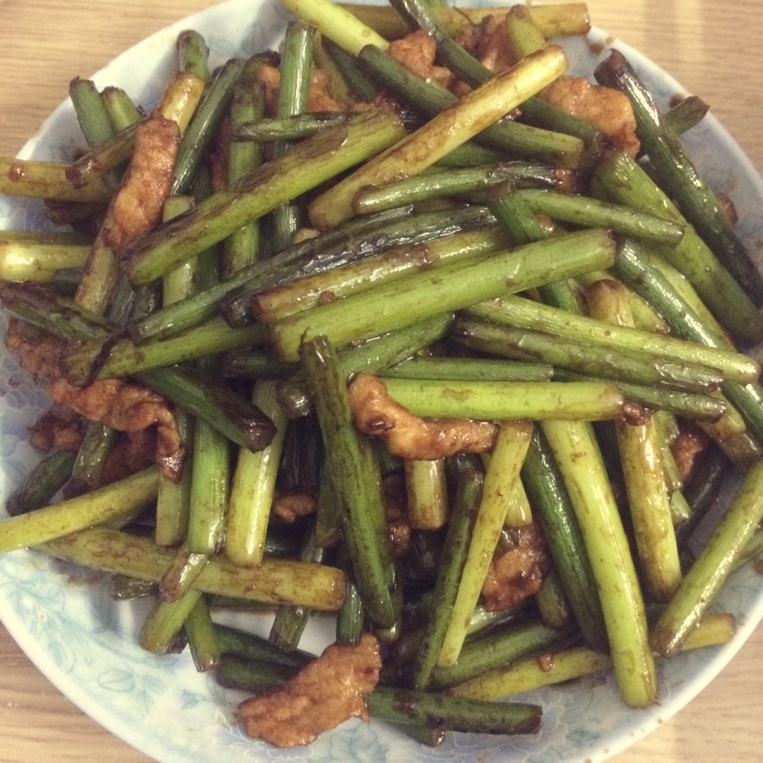 蒜薹炒肉