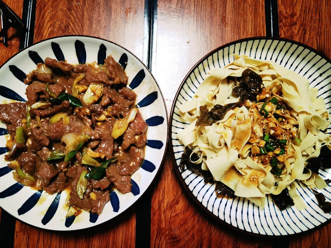 葱爆牛肉