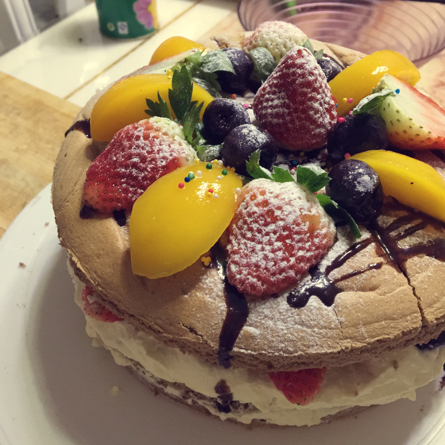 圣诞呆萌裸蛋糕