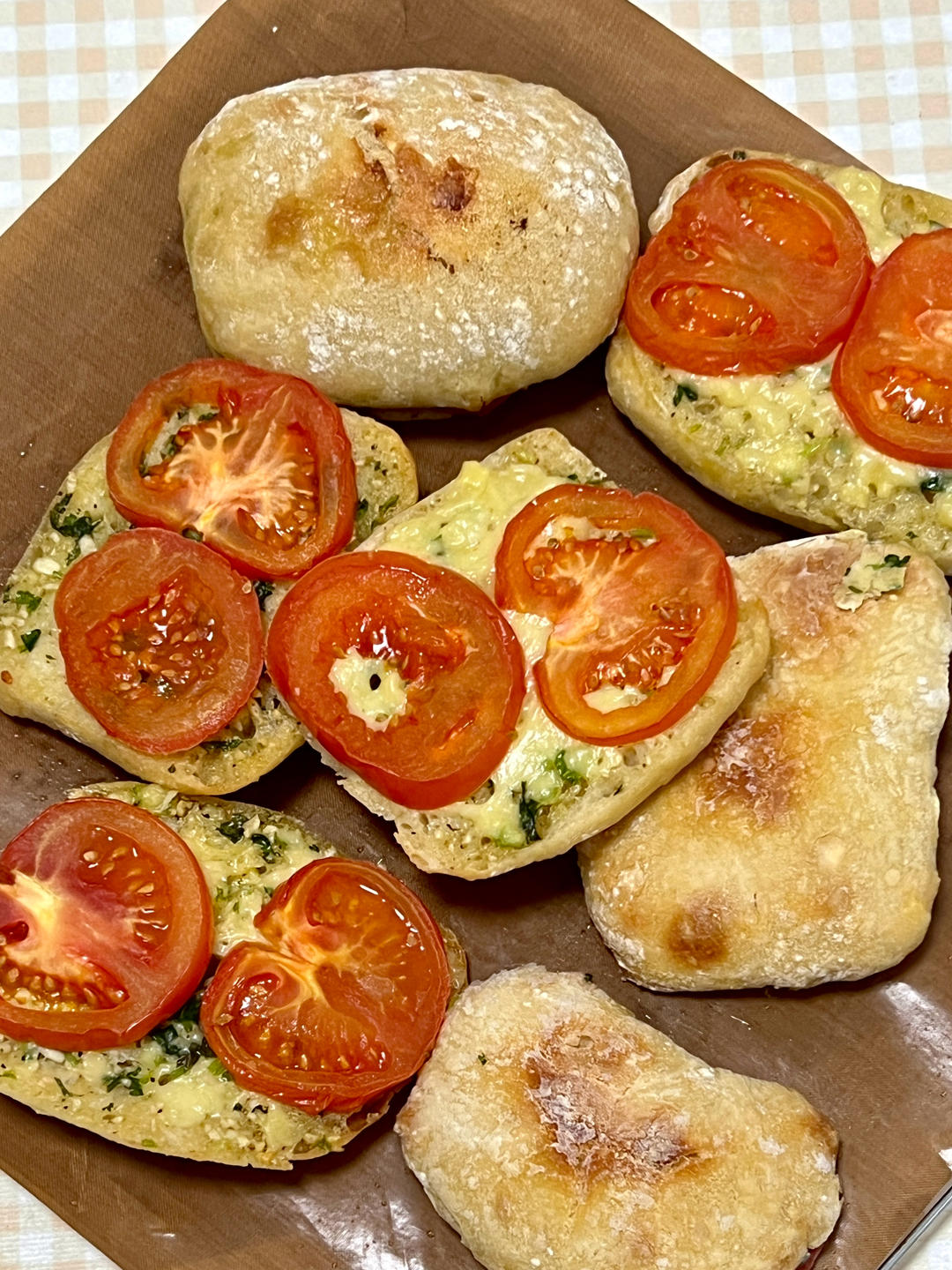 芝士香蒜全麦恰巴塔