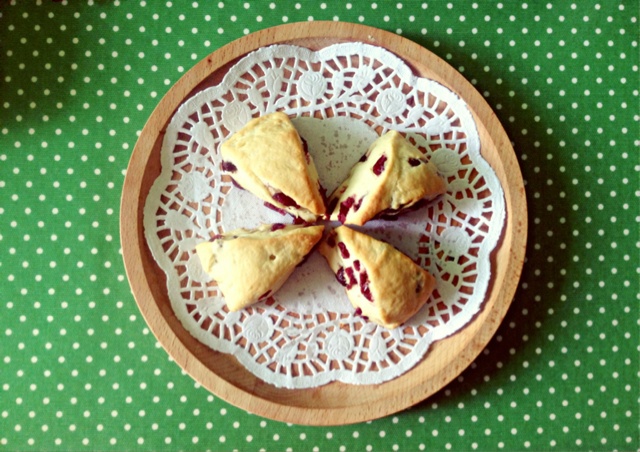 葡萄干司康（酵母版）