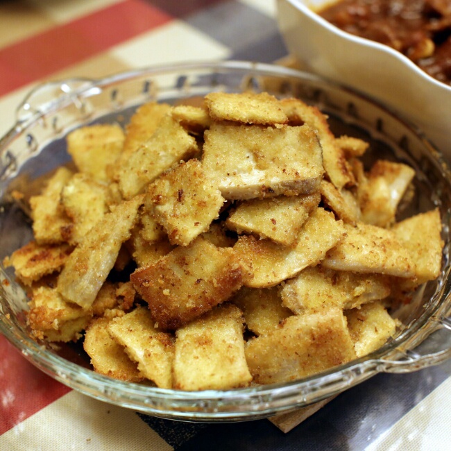 酥炸杏鲍菇
