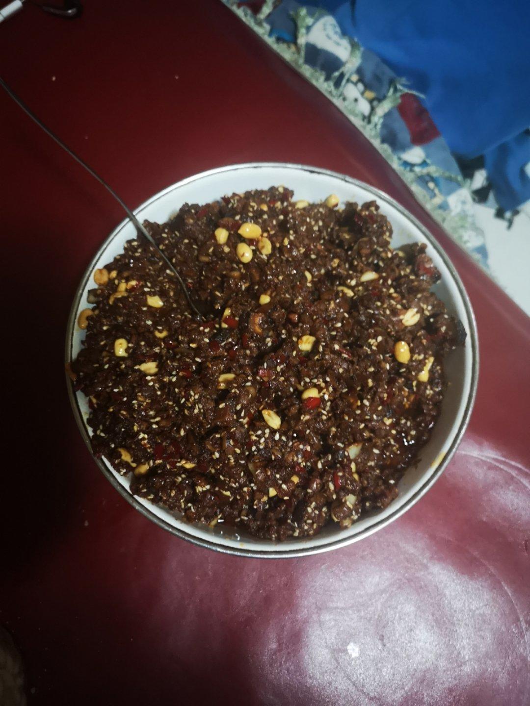 独家秘制香菇牛肉酱