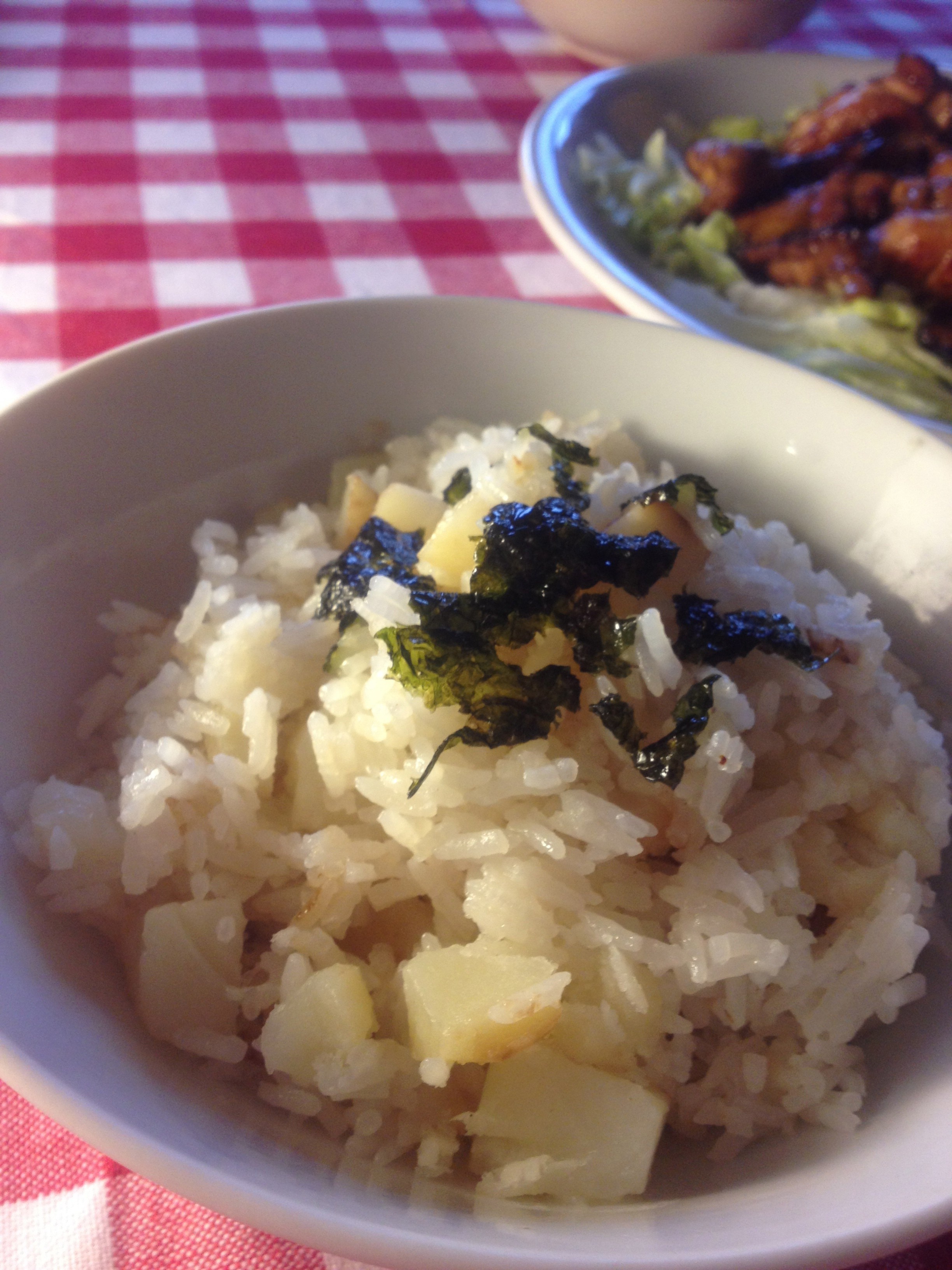 土豆焖饭