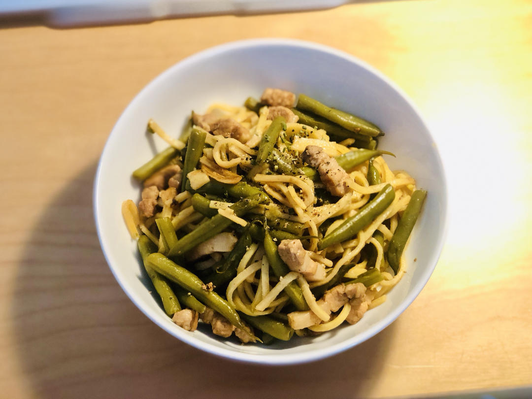 豆角焖面