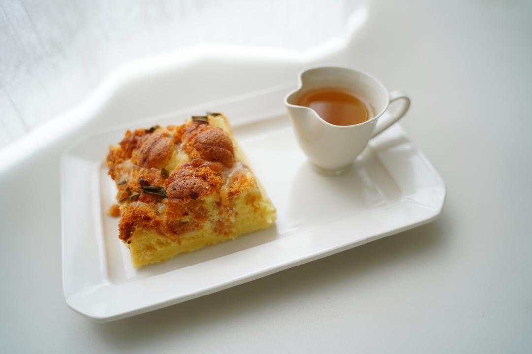 肉松夹心-古早蛋糕