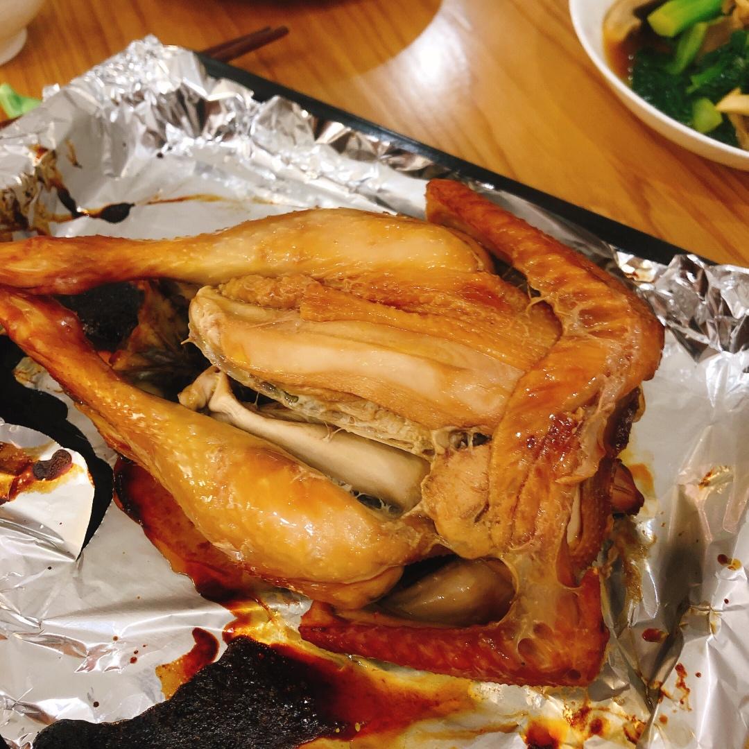 脆皮烤鸡