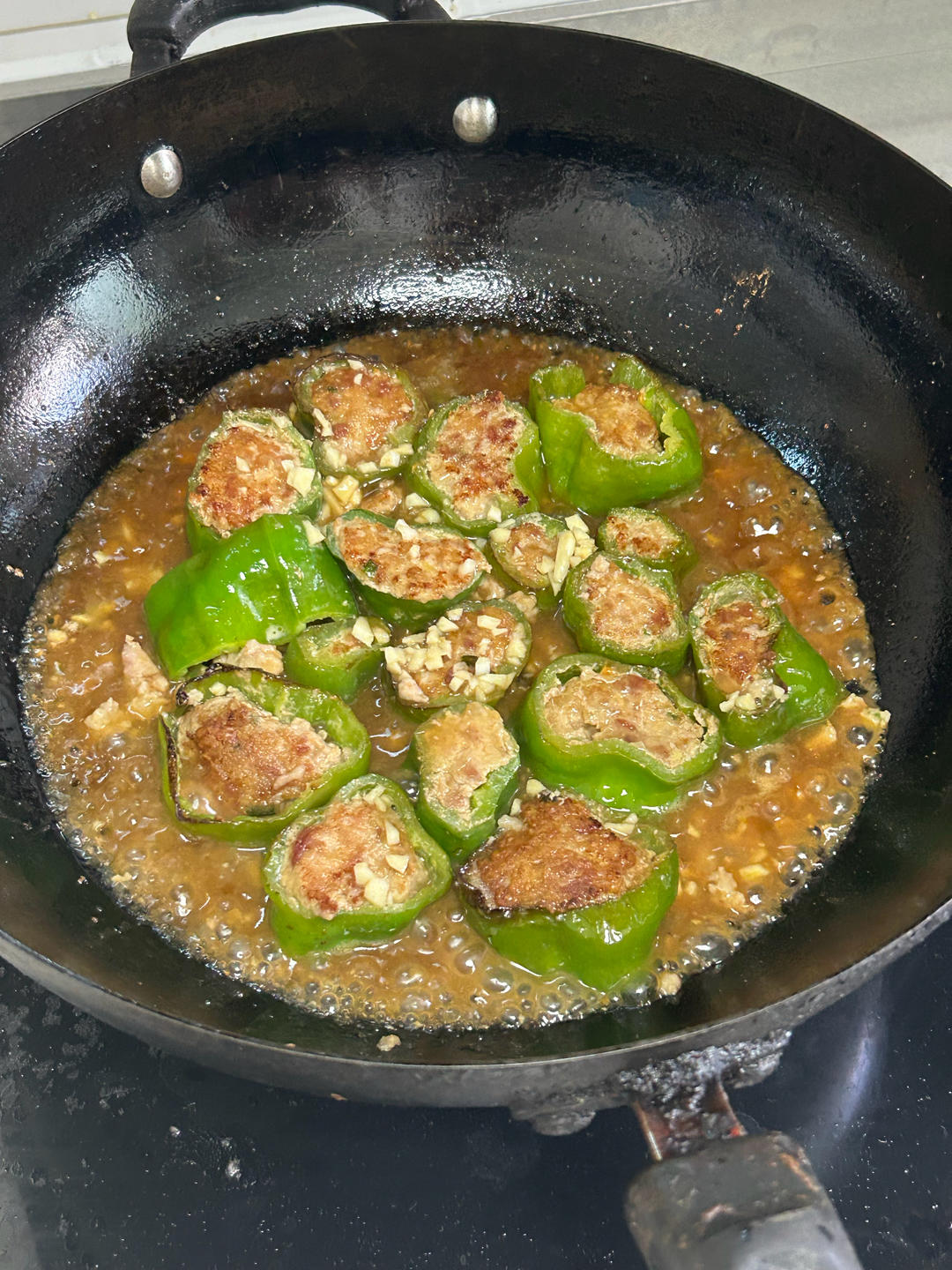 一口一个超过瘾——青椒酿肉