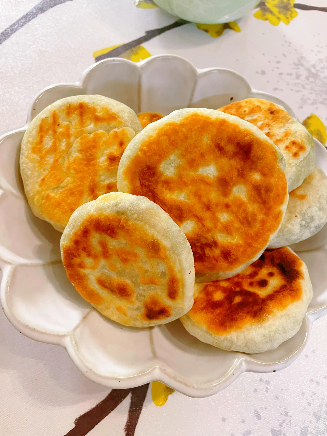 茴香鸡蛋馅饼